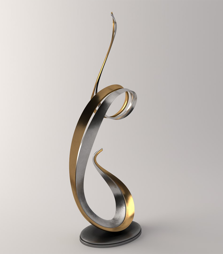 contemporary metal art
